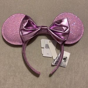 Purple Minnie ears